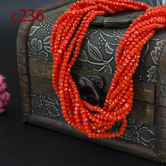 5A qaulity !!!3MM 145 piece/lot Bicone crystal beads Cut Faceted Round Glass Beads