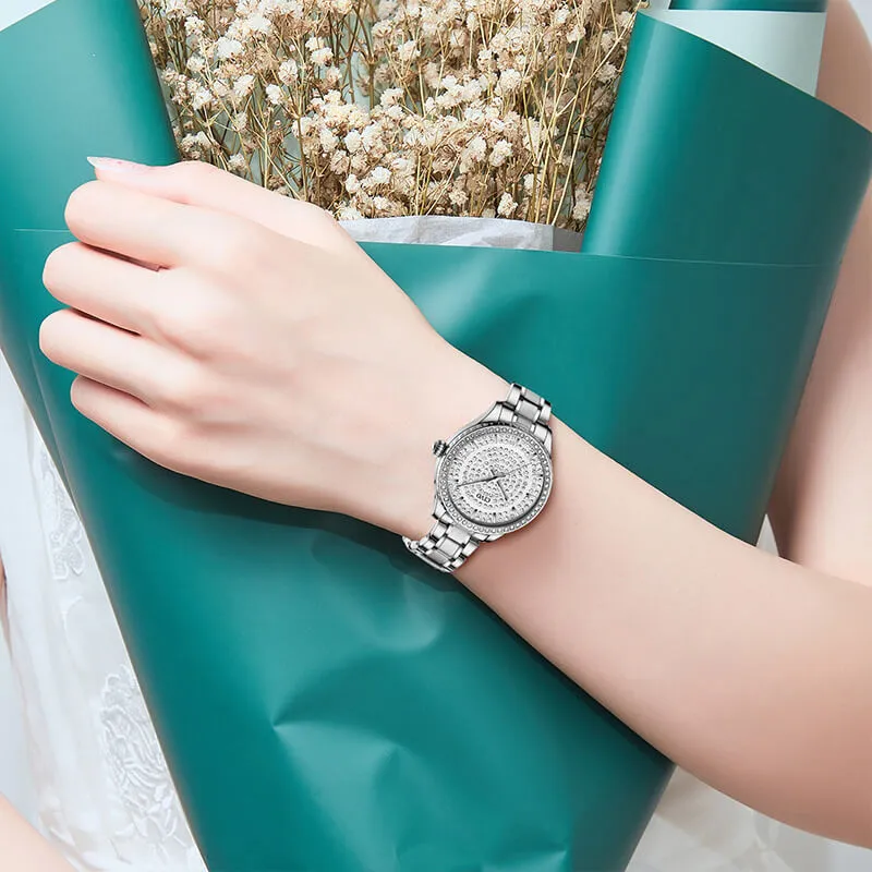 8113C | Quartz Women Watch | Stainless steel Band