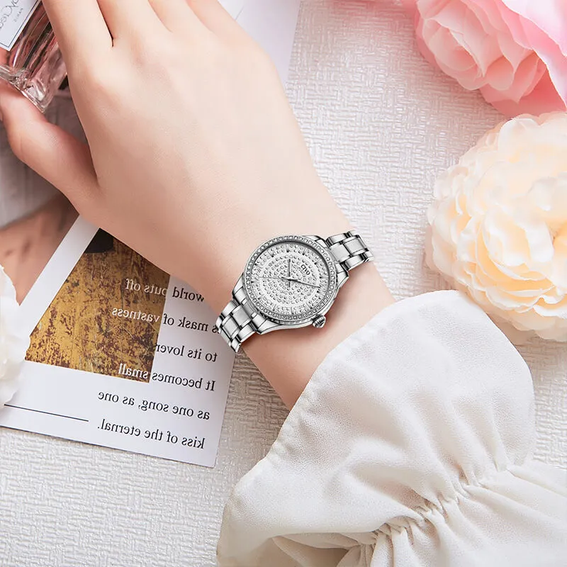 8113C | Quartz Women Watch | Stainless steel Band