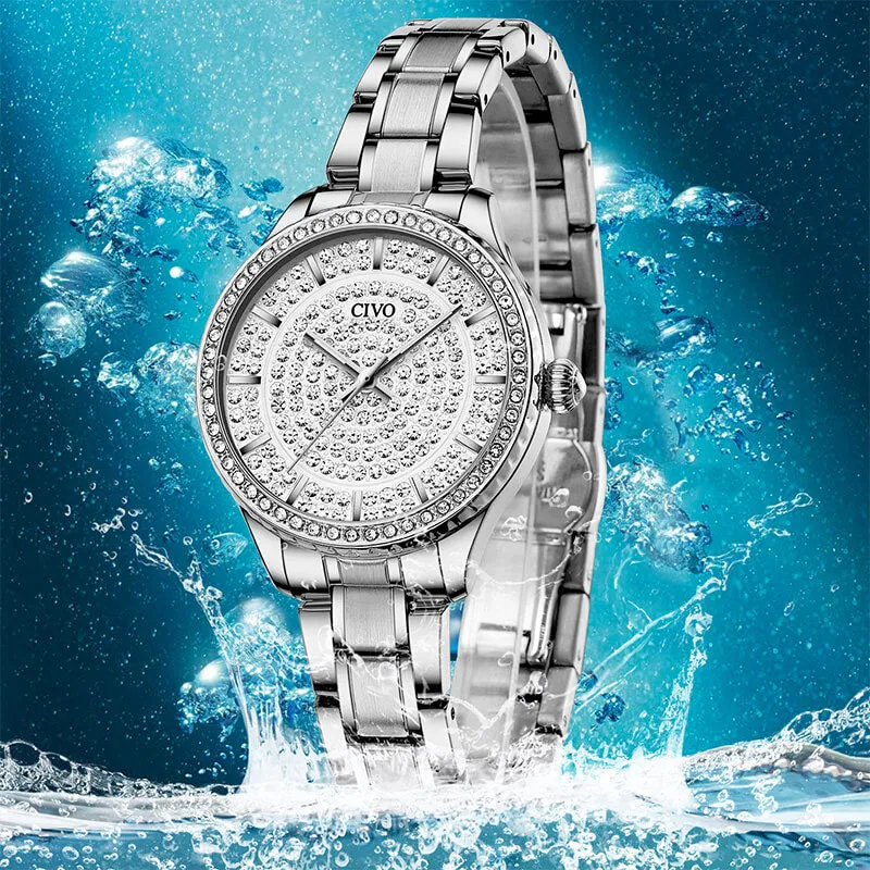 8113C | Quartz Women Watch | Stainless steel Band