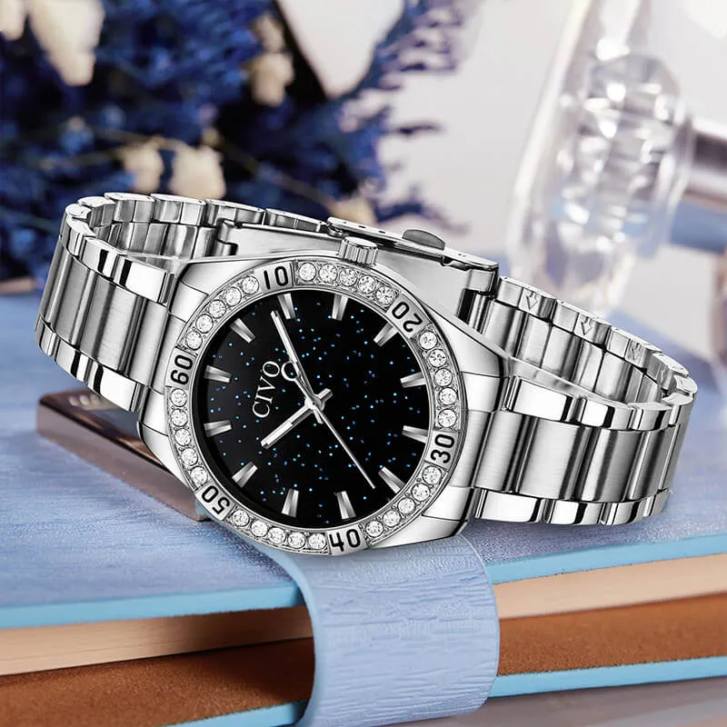 8118C | Quartz Women Watch | Stainless steel Band