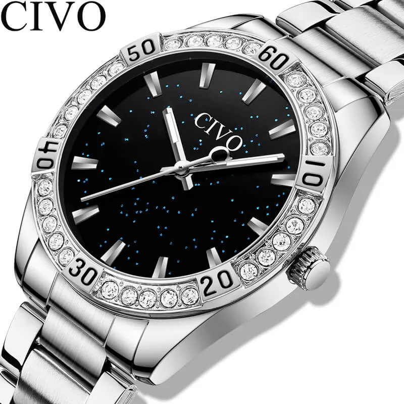 8118C | Quartz Women Watch | Stainless steel Band
