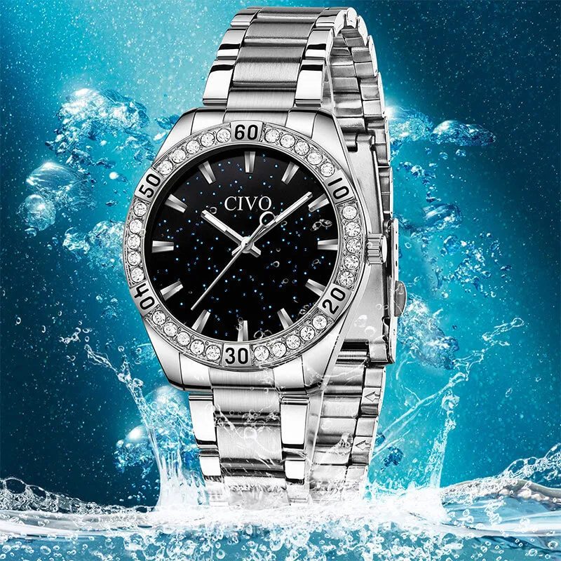 8118C | Quartz Women Watch | Stainless steel Band