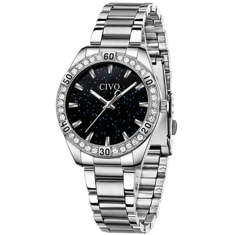 8118C | Quartz Women Watch | Stainless steel Band