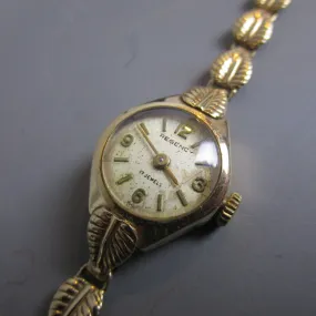 Vintage 1960s 9CT Gold Ladies Regency Wristwatch with 17 Jewels Swiss Movement