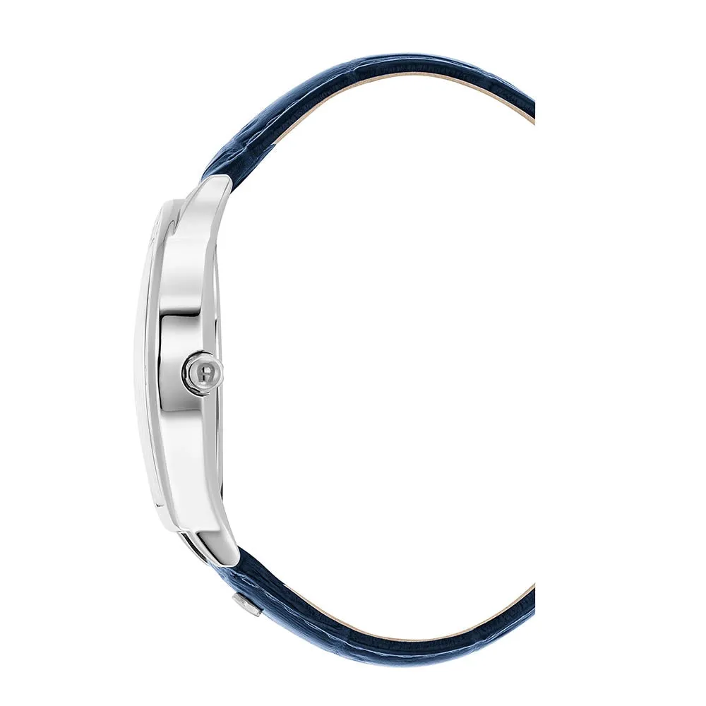 Aigner Chieti Gents Blue Dial Stainless Steel Case Blue Leather Starp Watch