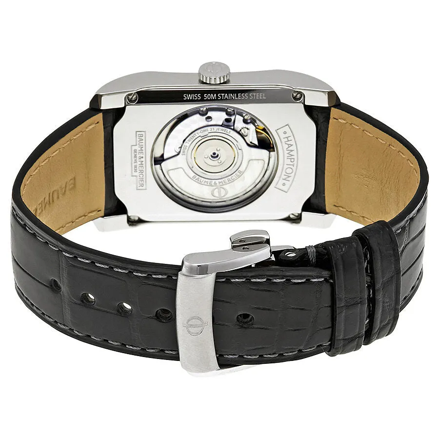Baume and Mercier Hampton Automatic Off White Dial Men's Watch 10155
