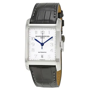 Baume and Mercier Hampton Automatic Off White Dial Men's Watch 10155
