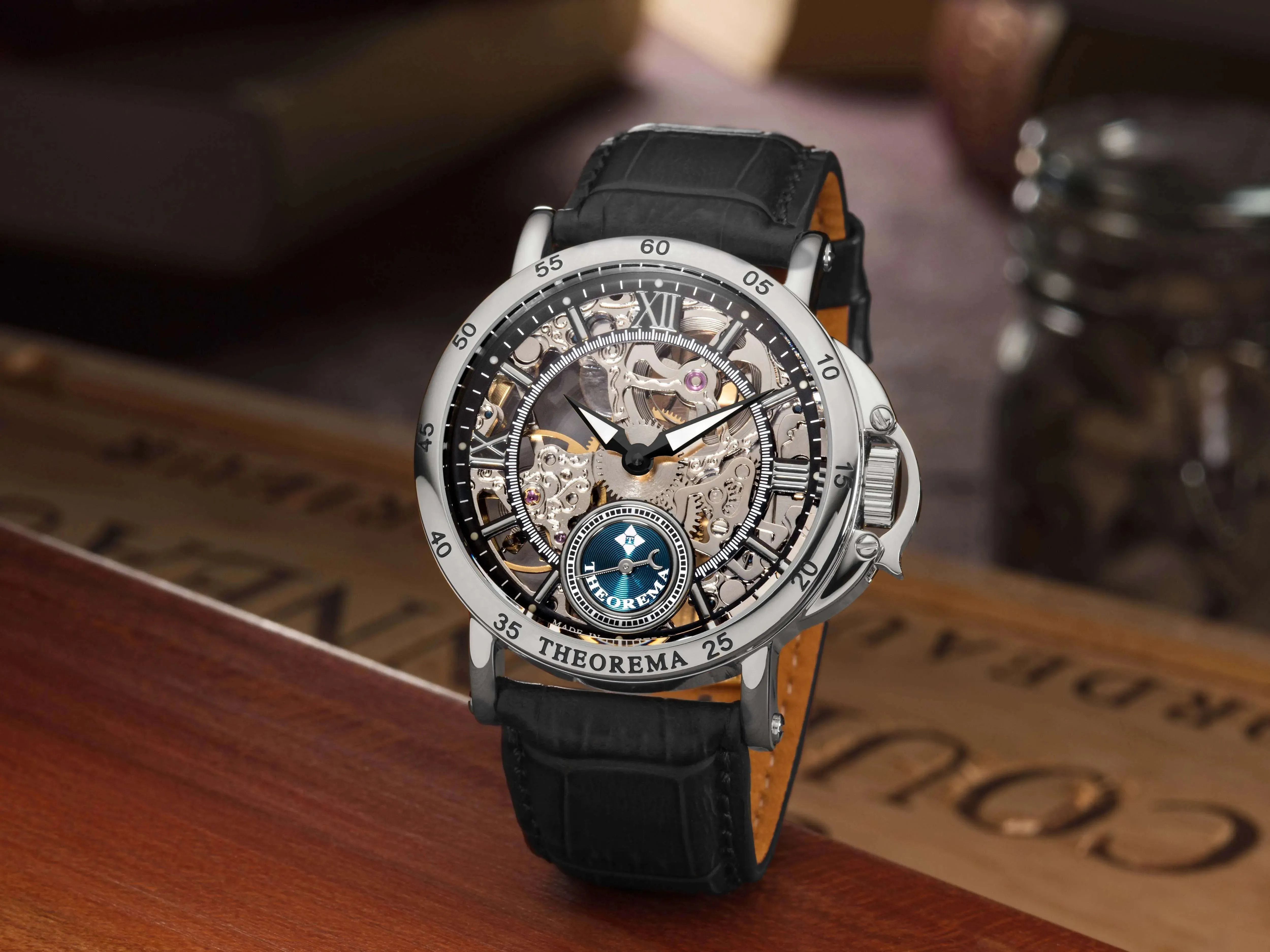 Casablanca Theorema - GM-101-2 | Silver | mechanical watch by Theorema, Germany