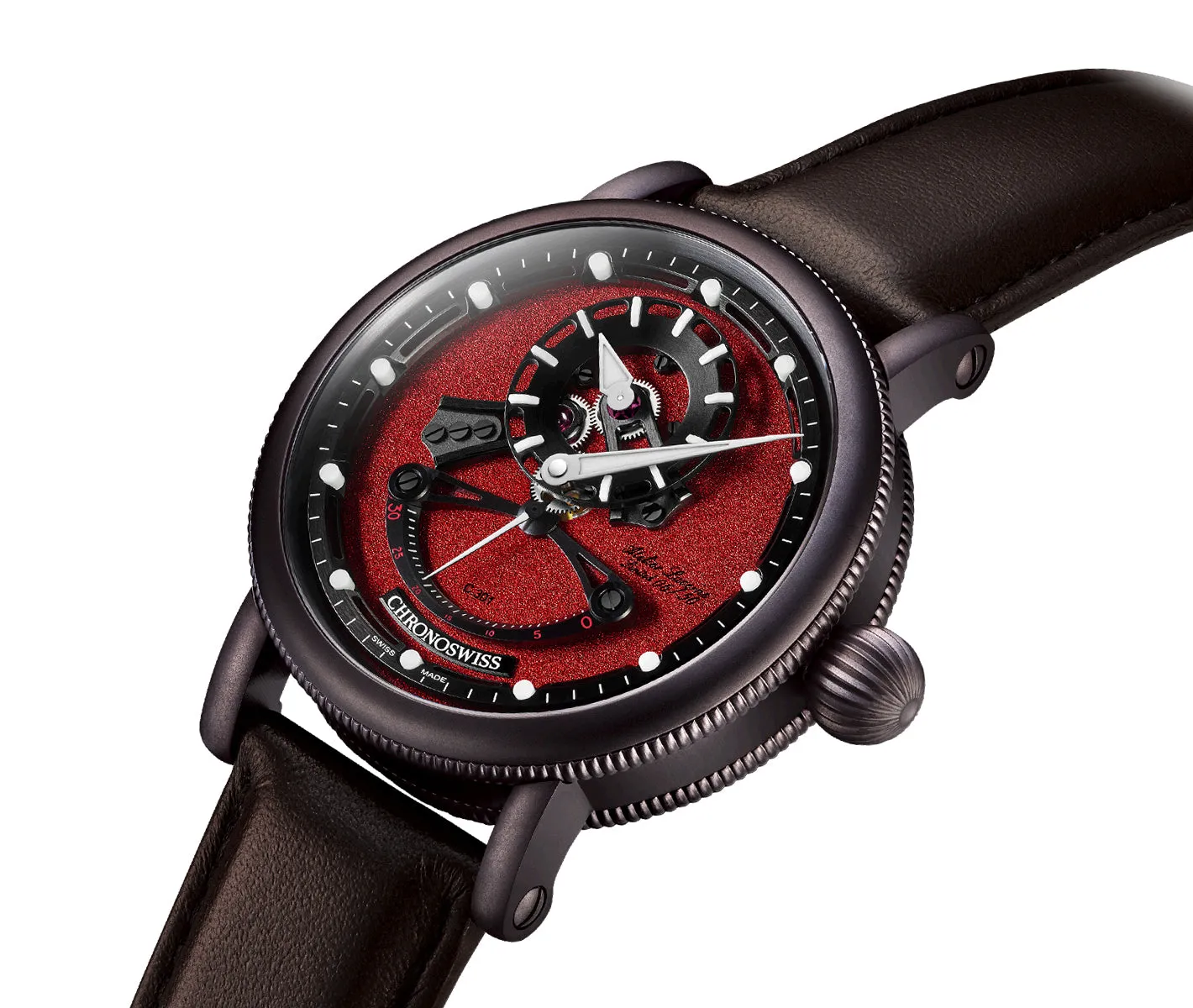 CHRN Watch Open Gear ReSec Chocolate Limited Edition