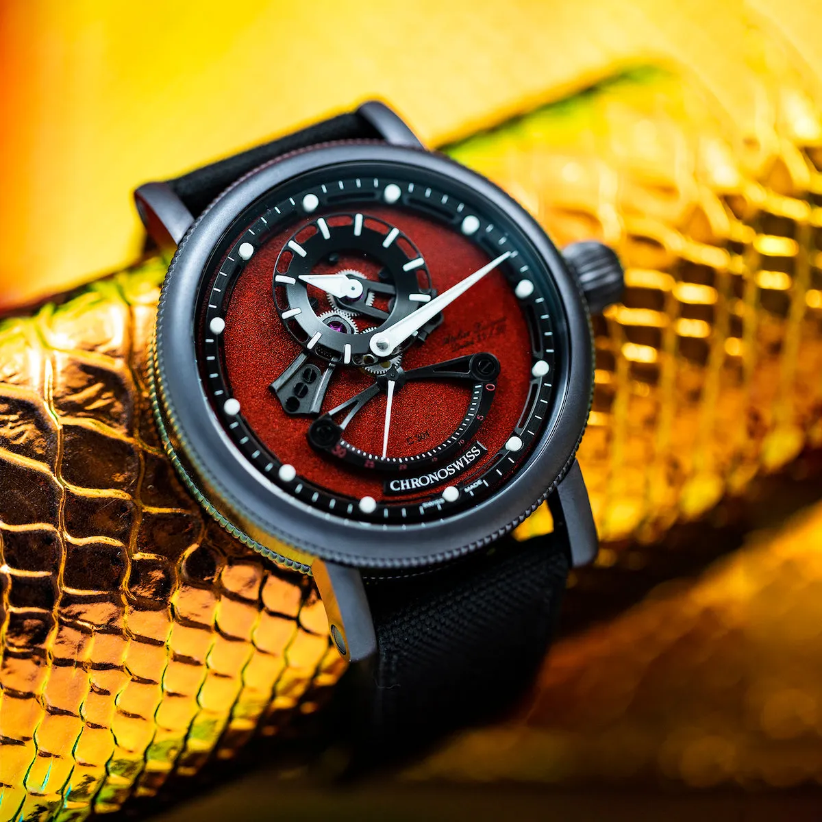 CHRN Watch Open Gear ReSec Chocolate Limited Edition