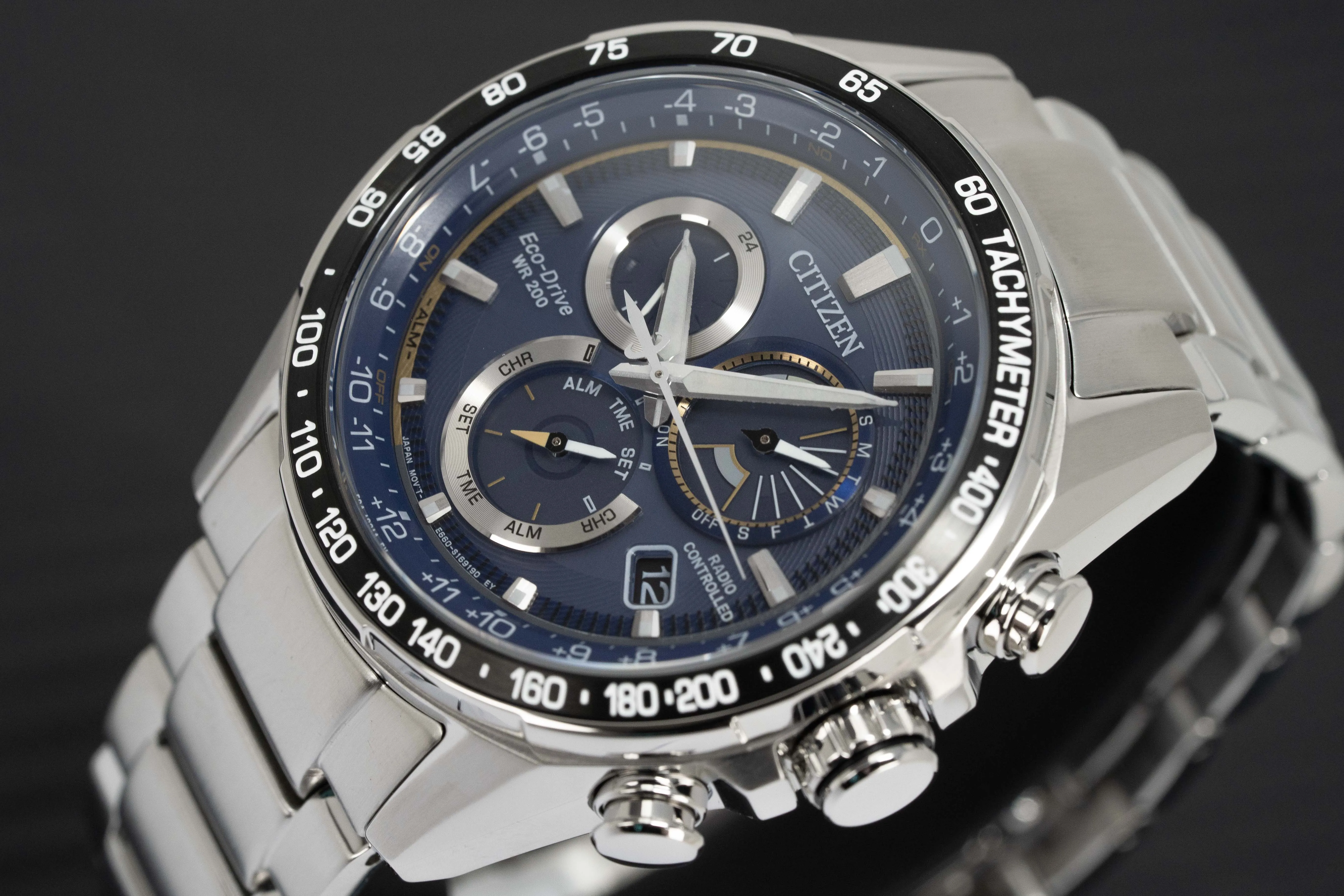 Citizen Eco-Drive Radio Controlled Blue Men's Watch CB5914-89L