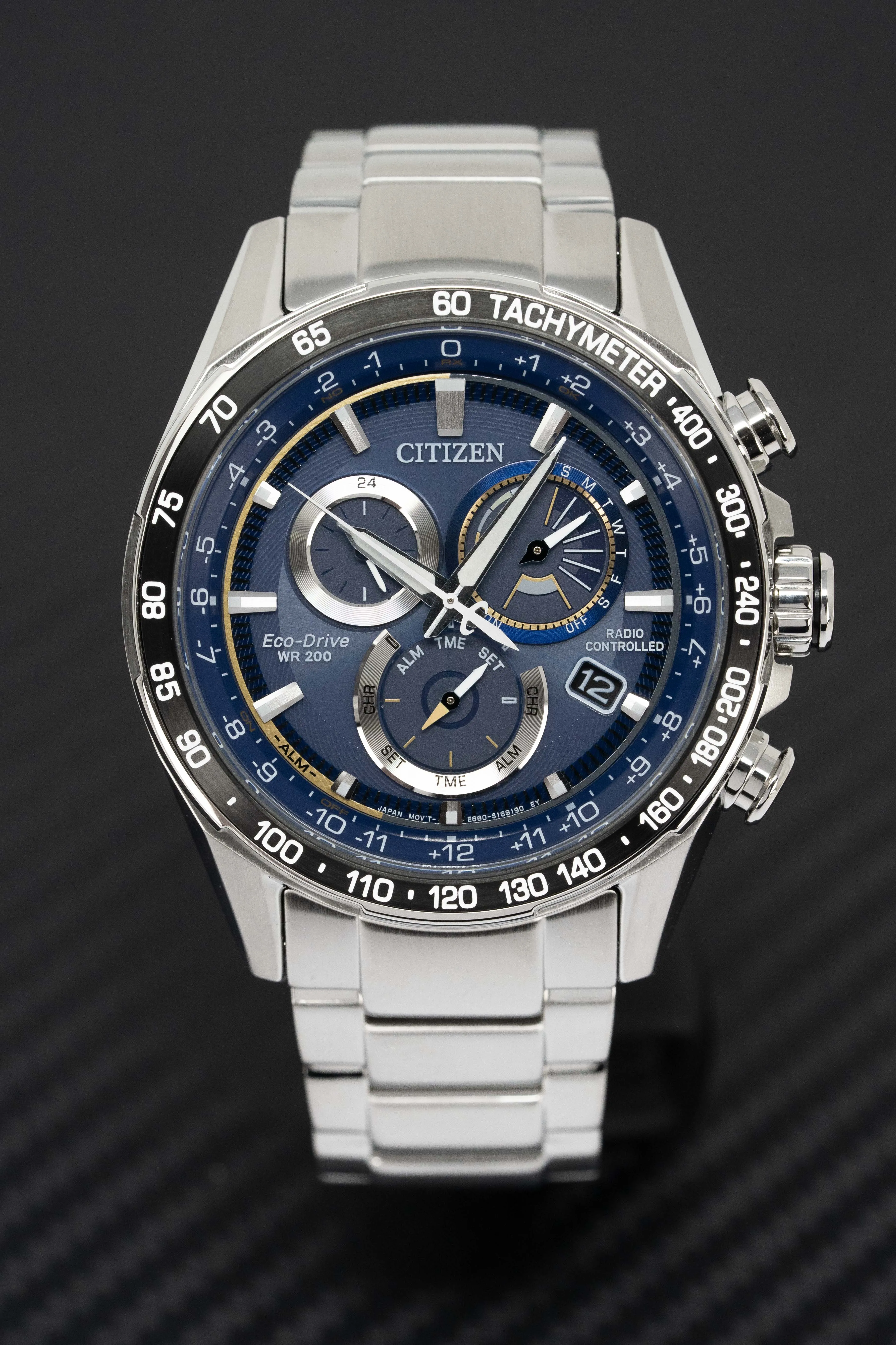Citizen Eco-Drive Radio Controlled Blue Men's Watch CB5914-89L