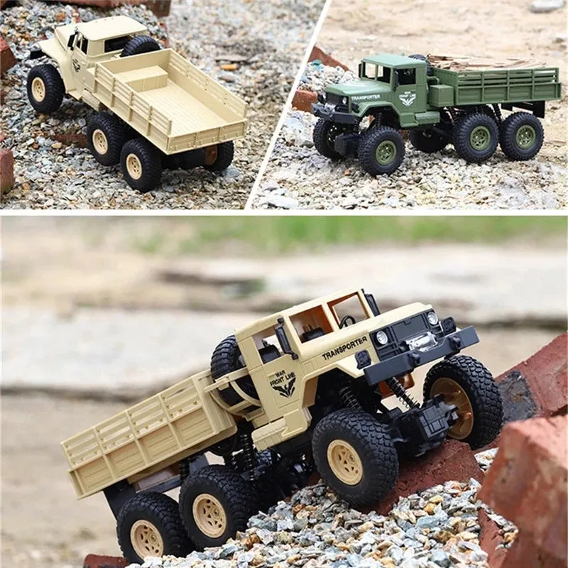 JJRC 1/18 Rc Car Off-Road 4x4 2.4G Radio Controlled Car Military Electric Machine 10Km/h Rc Buggy Children's Cars Toys for Boys
