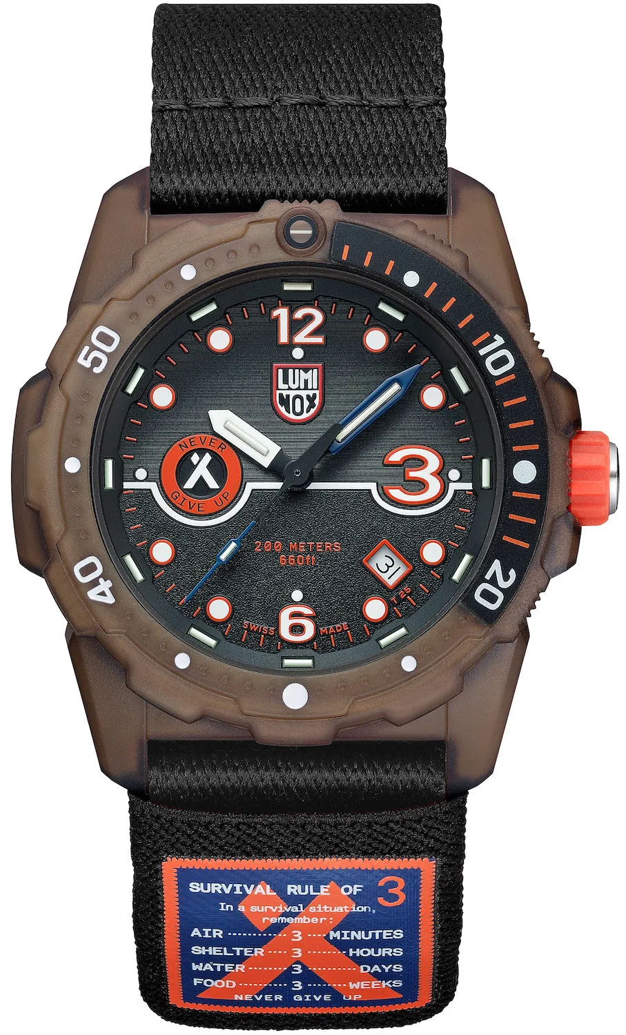 LMX Watch Bear Grylls Survival Rule Of 3 ECO 372 Series