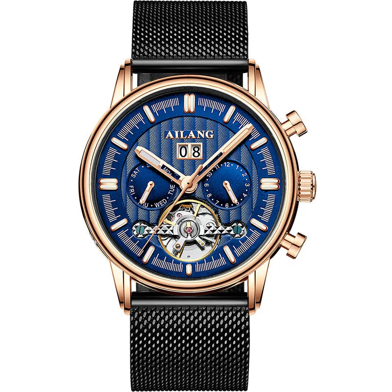 Men's Mechanical Multi-function Watch