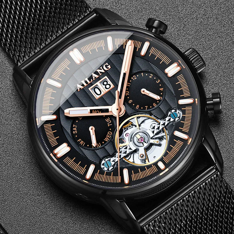 Men's Mechanical Multi-function Watch