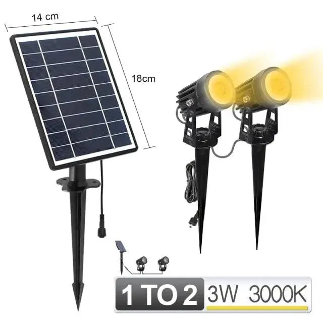 Outdoor Solar Landscape Light LED Waterproof Automatic On/Off for Wall Light Garden Patio Lawn Lamp