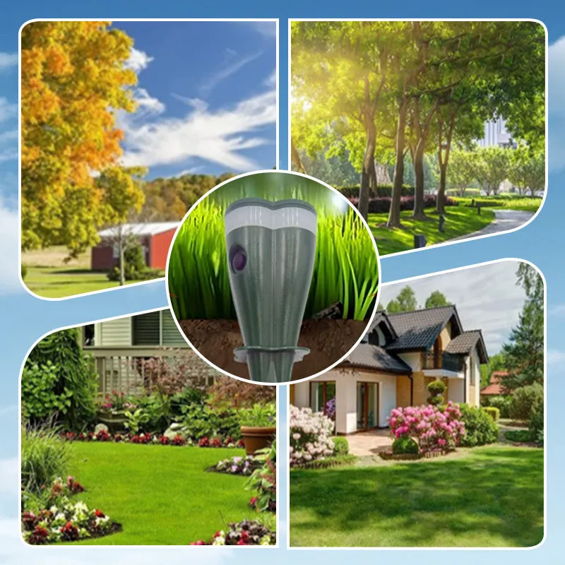 Spring Sale 50% OFF Solar Powered Waterproof Screw Mole Repellent