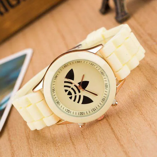Watches Men Women Ladies Quartz wristwatches black white Analog Ladies Wrist Watch Watches women clock drop ship