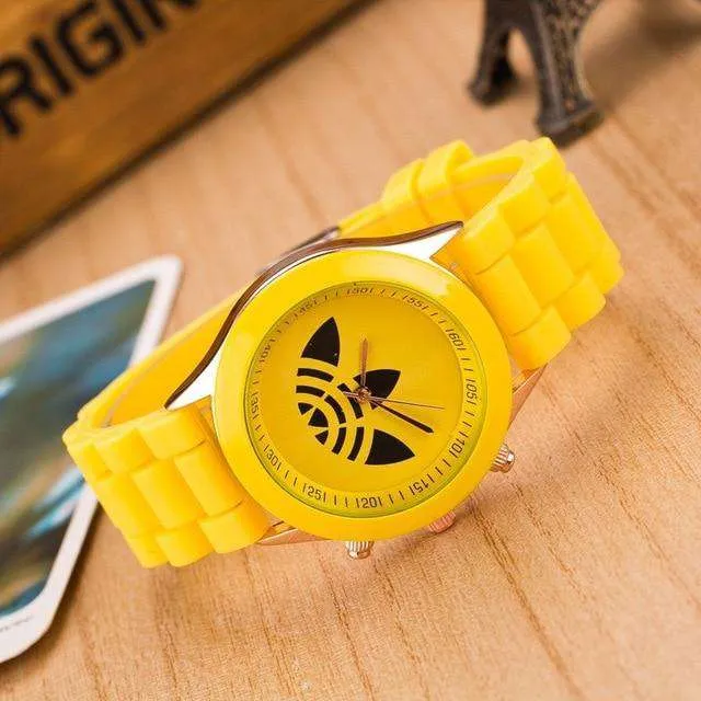 Watches Men Women Ladies Quartz wristwatches black white Analog Ladies Wrist Watch Watches women clock drop ship