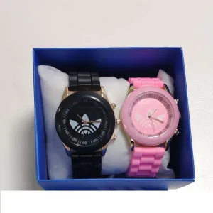 Watches Men Women Ladies Quartz wristwatches black white Analog Ladies Wrist Watch Watches women clock drop ship