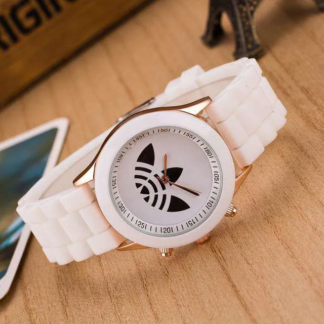 Watches Men Women Ladies Quartz wristwatches black white Analog Ladies Wrist Watch Watches women clock drop ship